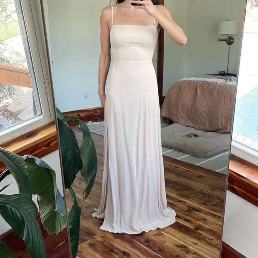 Reformation Ingrid Dress Ivory beige 2 New with Tags - Picture 1 of 1